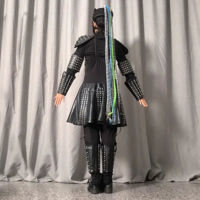 LED Light Up Costume warriors